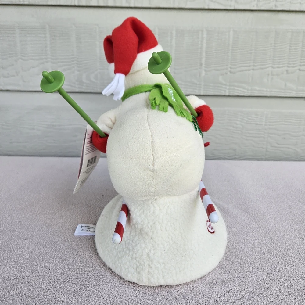 Hallmark Jingle Pals Swooshin Duo 2012 Animated Christmas Skiing Snowman WORKS